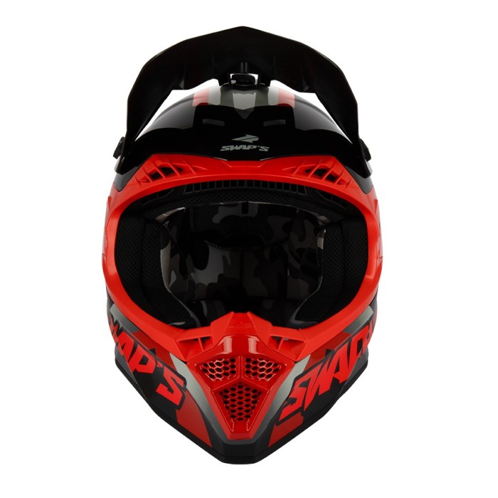 Casque enfant rouge
