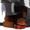 CASQUE JET TRENDY JT-406 DV NOIR MAT CE 22-06