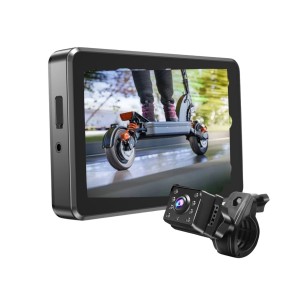 Caméra arrière pour trottinette électrique sur batterie rechargeable.