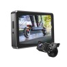 Caméra arrière pour trottinette électrique sur batterie rechargeable.