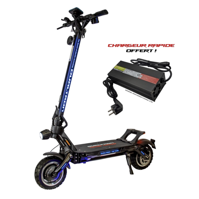 Achat de Trottinette électrique DUALTRON VICTOR - 60V 30Ah / 24Ah au meilleur prix sur Funtrott.fr, Livraison 24H/48H