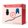 PACK - Guidon en carbone, tige de potence et potence pour Dualtron.