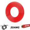 Câble rouge 20 AWG 5M