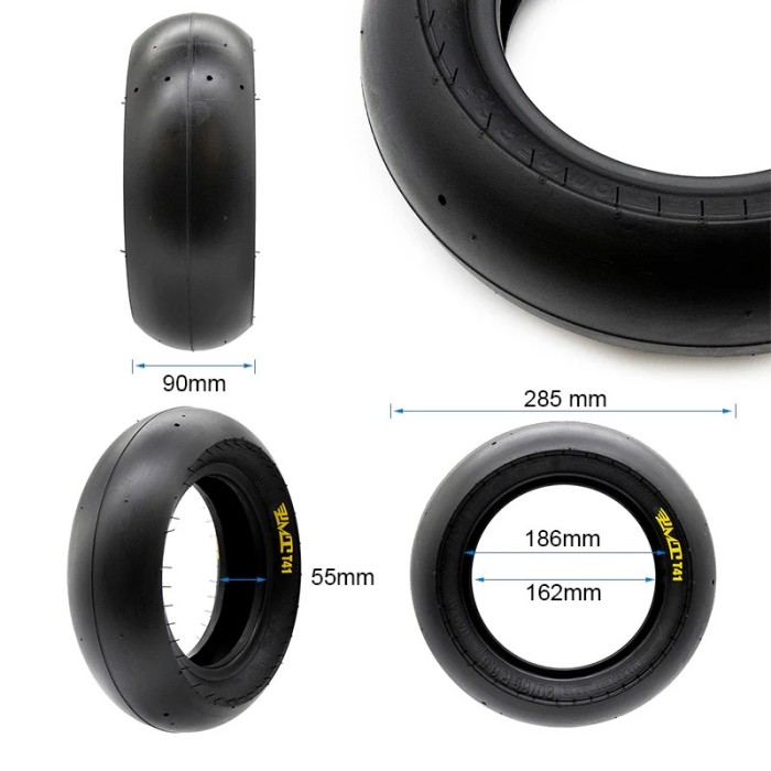 Achat de PMT 90/65R6.5 T41 Slick radial au meilleur prix sur Funtrott.fr, Livraison 24H/48H