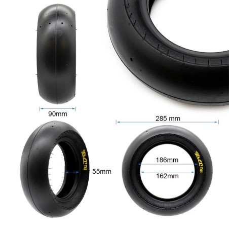 Achat de PMT 90/65R6.5 T41 Slick radial au meilleur prix sur Funtrott.fr, Livraison 24H/48H