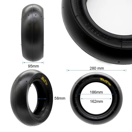 Achat de PMT 100/55R6.5 T41 Slick radial au meilleur prix sur Funtrott.fr, Livraison 24H/48H