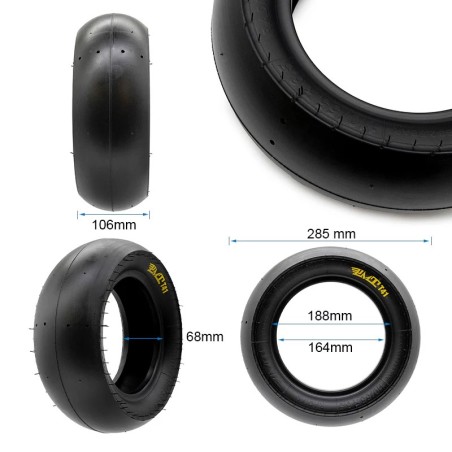 Achat de PMT 110/55R6.5 T41 Slick radial au meilleur prix sur Funtrott.fr, Livraison 24H/48H