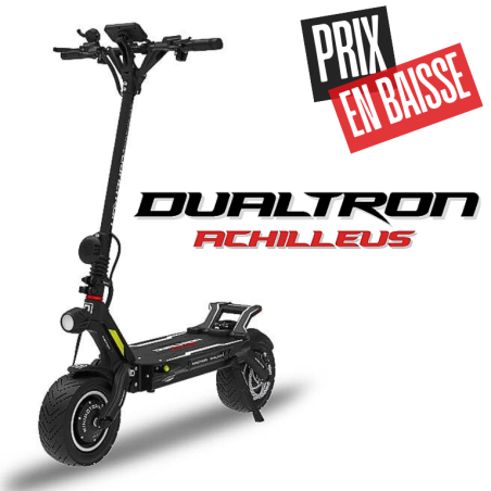 Achat de Trottinette électrique Dualtron Achilleus - 60V 35Ah au meilleur prix sur Funtrott.fr, Livraison 24H/48H