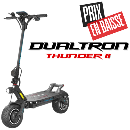 Achat de Trottinette électrique Dualtron THUNDER 2 - 72V 40 Ah au meilleur prix sur Funtrott.fr, Livraison 24H/48H