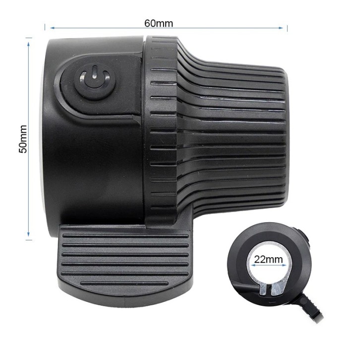 Accélérateur avec commodos et commutateurs d'allumage Kukirin