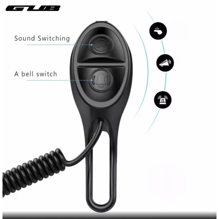 Achat de Klaxonne GUB électrique rechargeable étanche au meilleur prix sur Funtrott.fr, Livraison 24H/48H