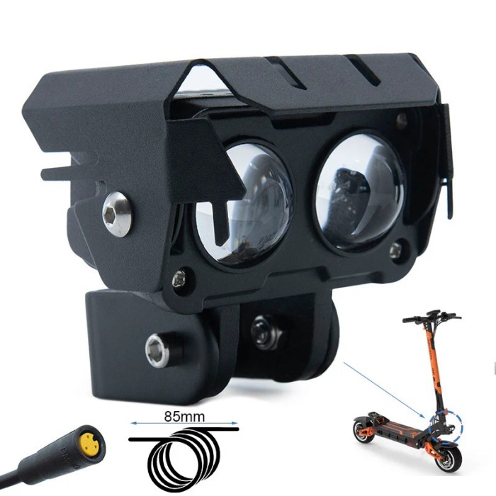 Phare avec klaxon KuKirin G3 Pro