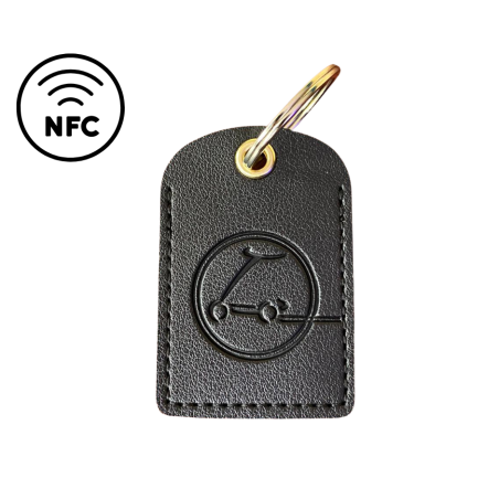 Paire de Pochette carte NFC pour trottinette électrique.
