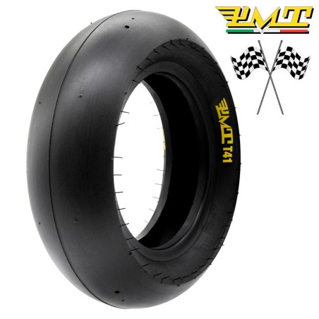 Pneu Tubeless (sans chambre à air) radial 90/65R6.5"- T41 slick [PMT]