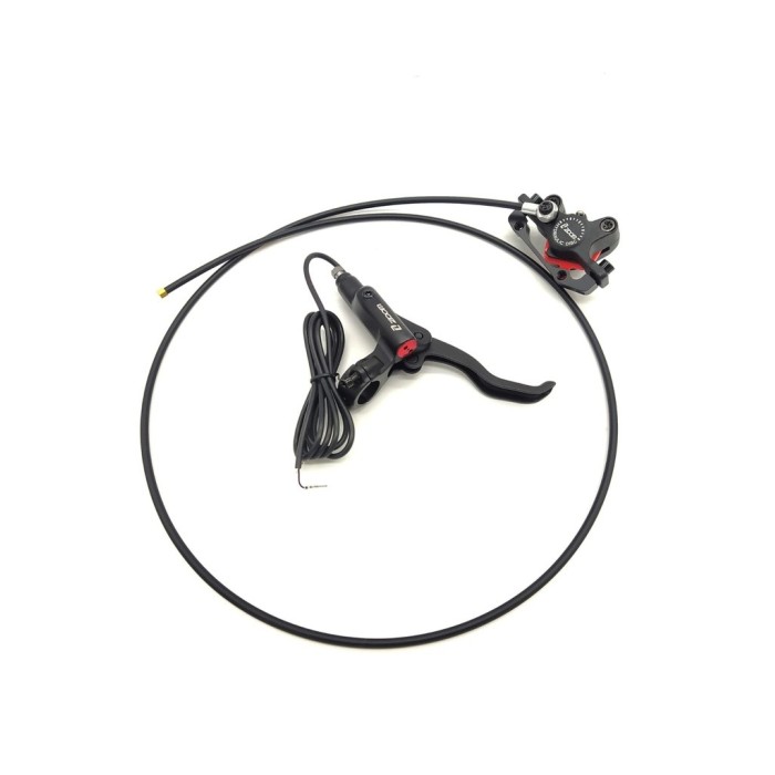 DUALTRON | SET FREIN COMPLET AVANT (LEVIER & ETRIER)(ZOOM)