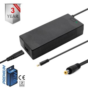 Chargeur premium 48V (sortie 54,6V) 2A avec connecteur DC 5,5x2,5mm
