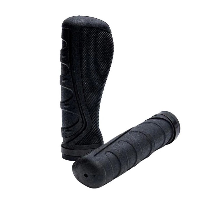 Poignées ergonomiques en silicone avec blocage – 2 pcs