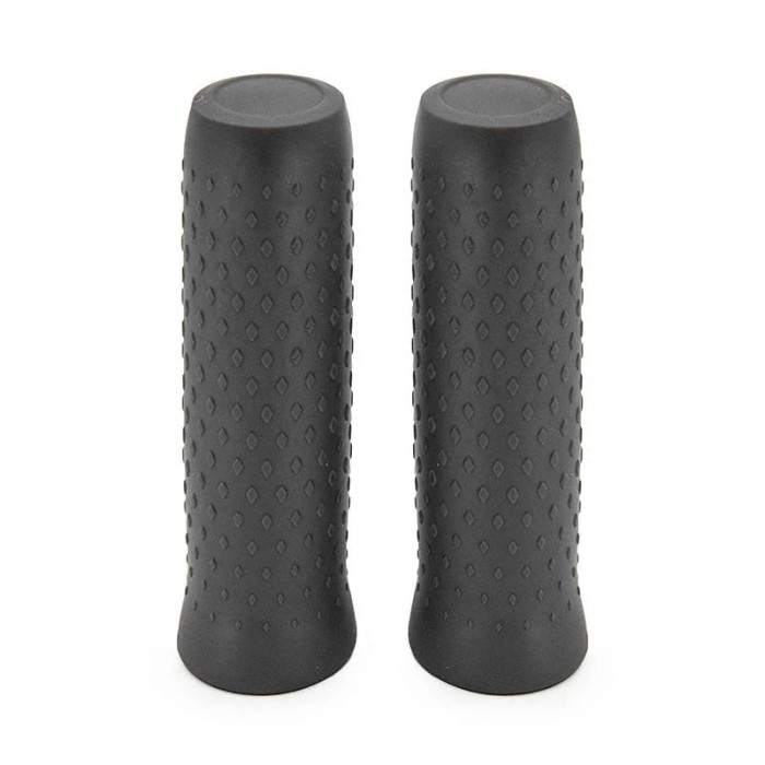 Poignées en silicone gris pour Ninebot Max G30 - 2 pièces