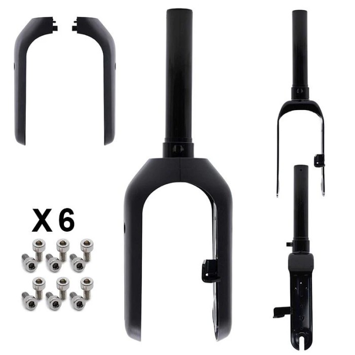 Fourche avec garniture noire pour Ninebot Max G30