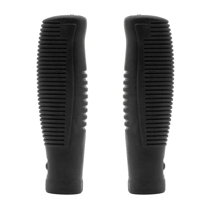 Poignées en silicone noir pour Kugoo S1 - 2 pièces