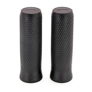 Poignée en silicone gris Ninebot série ES et E [Ninebot] - 2 pièces