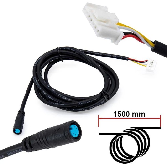 Câble de communication Waterproof 8mm à HY pour Max G30 - 1/1 1,5M