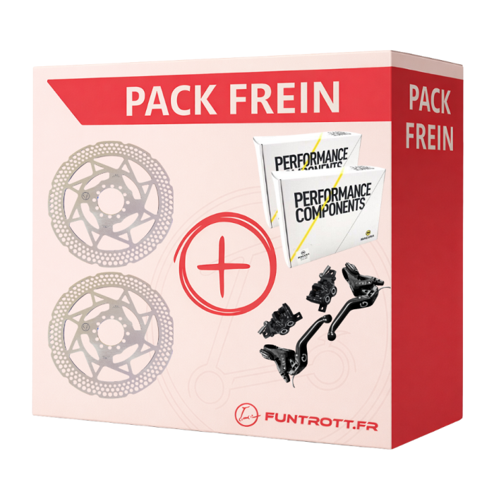 PACK - FREIN MAGURA MT5E, DISQUE RENFORCE 180MM