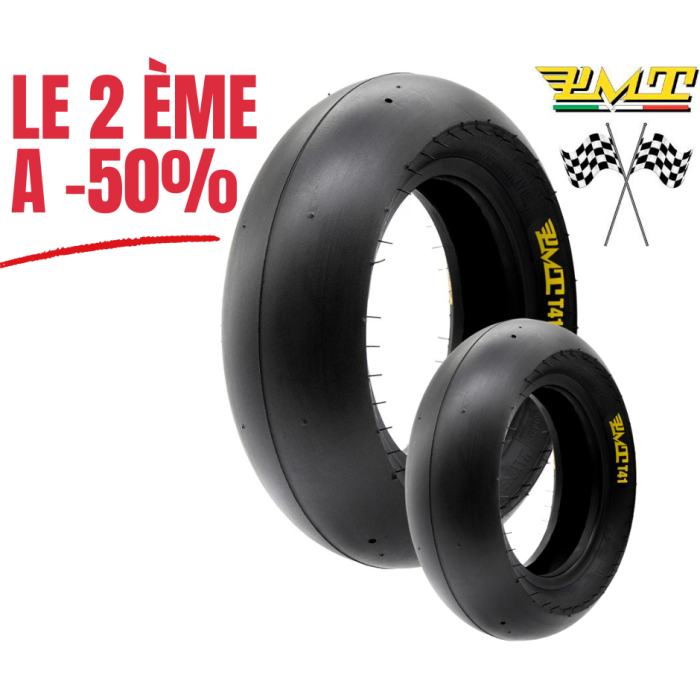 Achat de PMT 90/65R6.5 T41 Slick radial au meilleur prix sur Funtrott.fr, Livraison 24H/48H