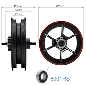 Roue avant Niu KQi300X