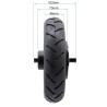 Jante solide de 6,1" avec cadre de 44 mm pour Ninebot E2/E2 Plus [Ninebot]