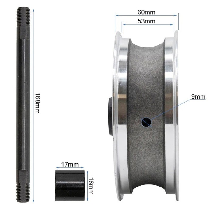 Roue avant Dualtron POP Minimotors