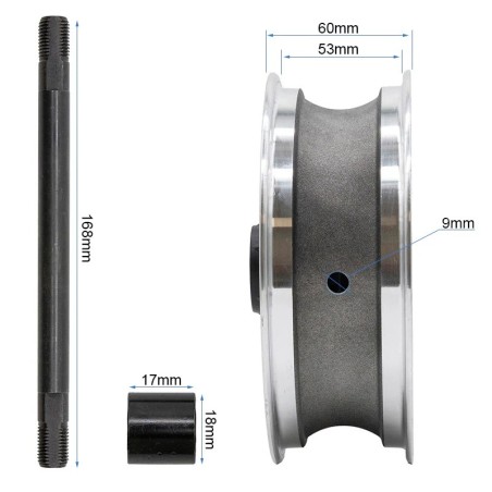 Roue avant Dualtron POP Minimotors