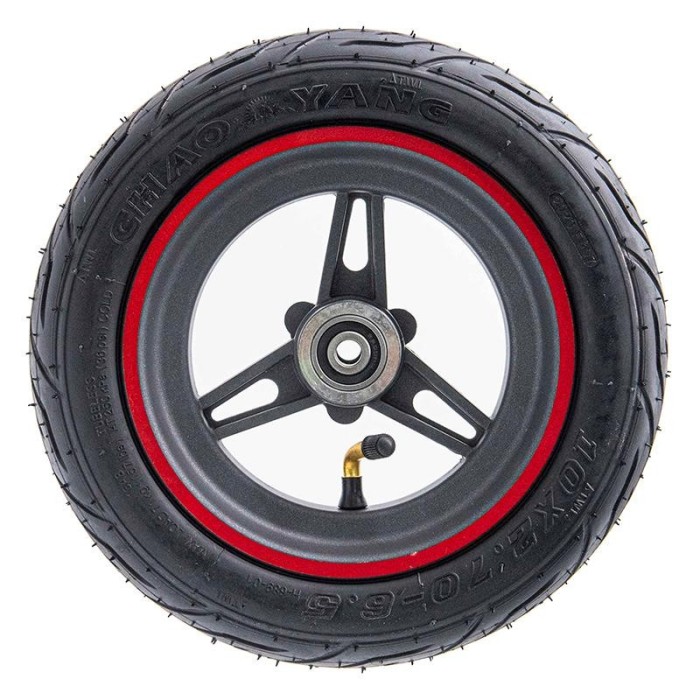 Jante 6,5"/B50 rouge pour Smartgyro et Zwheel