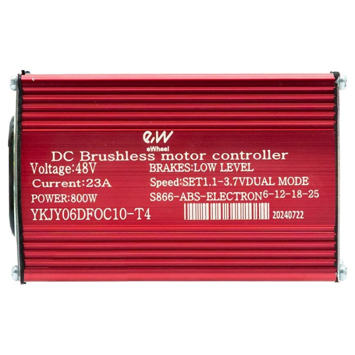 48V 23A 800W 6-12-18-25km/h (AVEC câble de limitation) Smartgyro