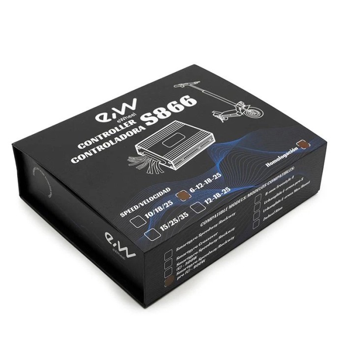 48V 23A 800W 6-12-18-25km/h (AVEC câble de limitation) Smartgyro