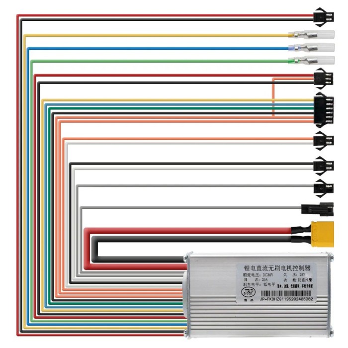 Contrôleur 36V 25A 800W LCD JP [J&P]