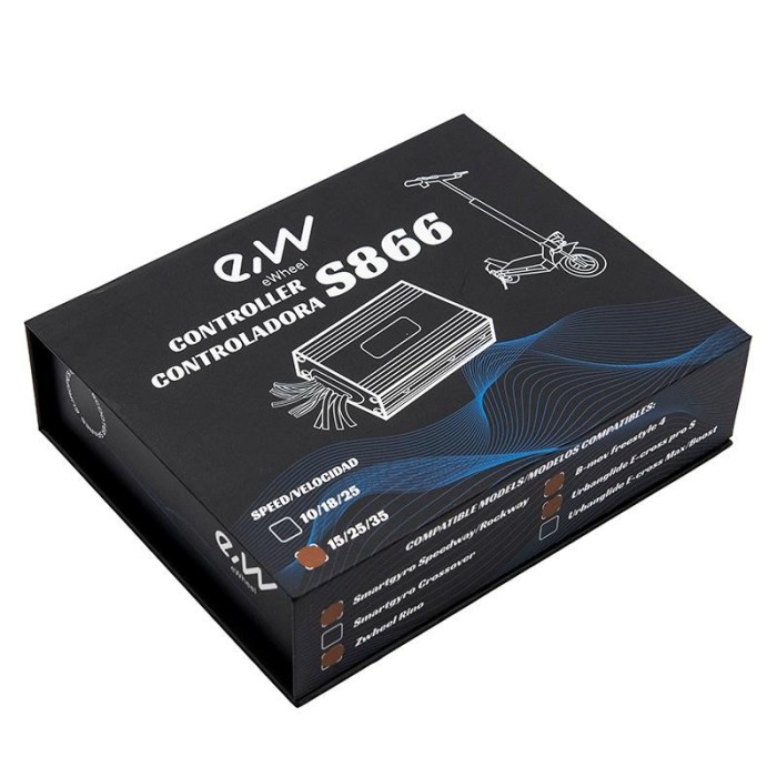 48V 21A 500W 15-25-35 km/h débridable - Smartgyro non homologue