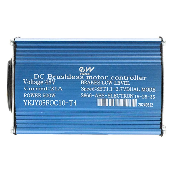 48V 21A 500W 15-25-35 km/h débridable - Smartgyro non homologue