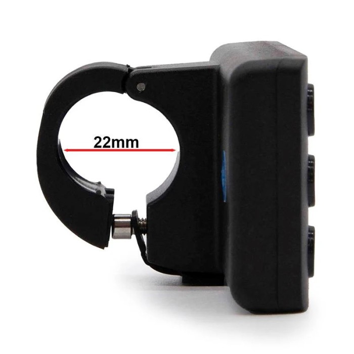 Écran S866 avec connecteur étanche - avec port USB [Ewheel]