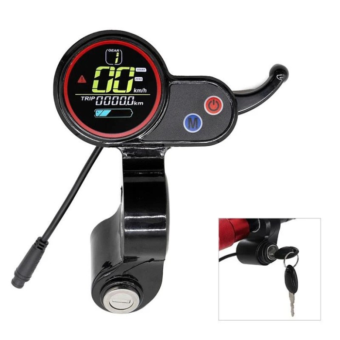 Display avec clé de contact Hitway H5